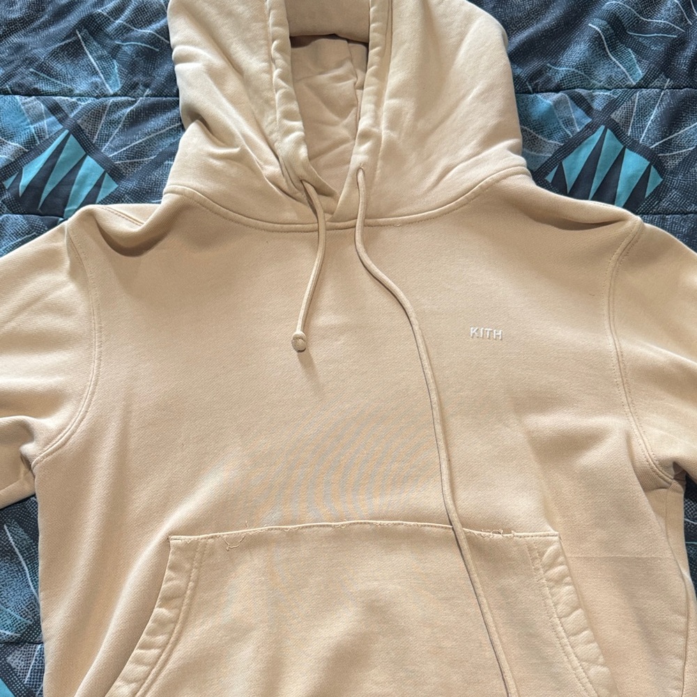 Kith Men's Beige Hoodie Sweater